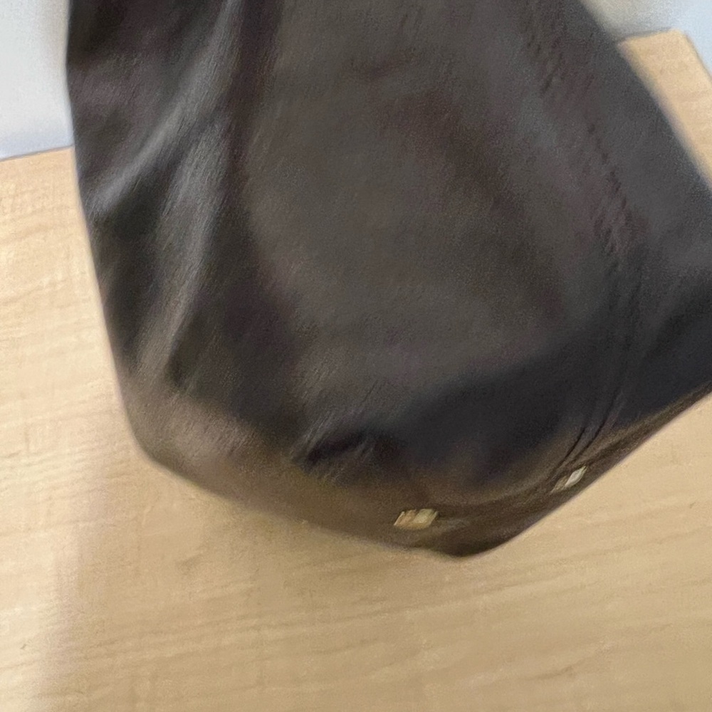 Tiffany Bronze Leather Tote Bag - Picture 11 of 15